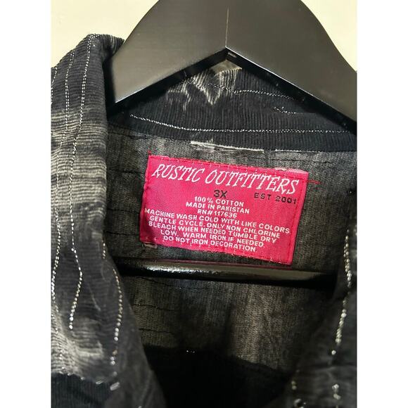 Vintage Rustic Denim Jacket - Picture 3 of 4